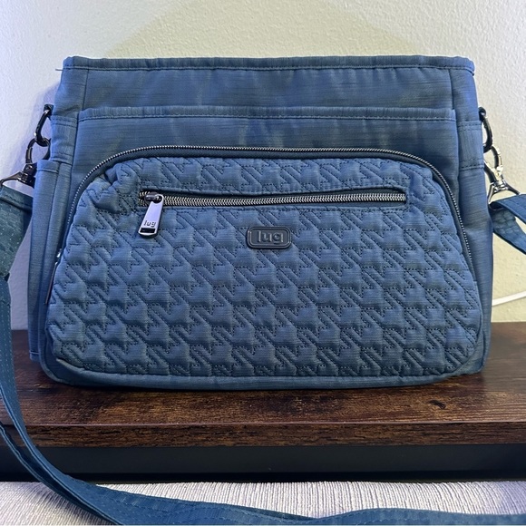 lug Handbags - LUG Shimmy SE crossbody bag indigo